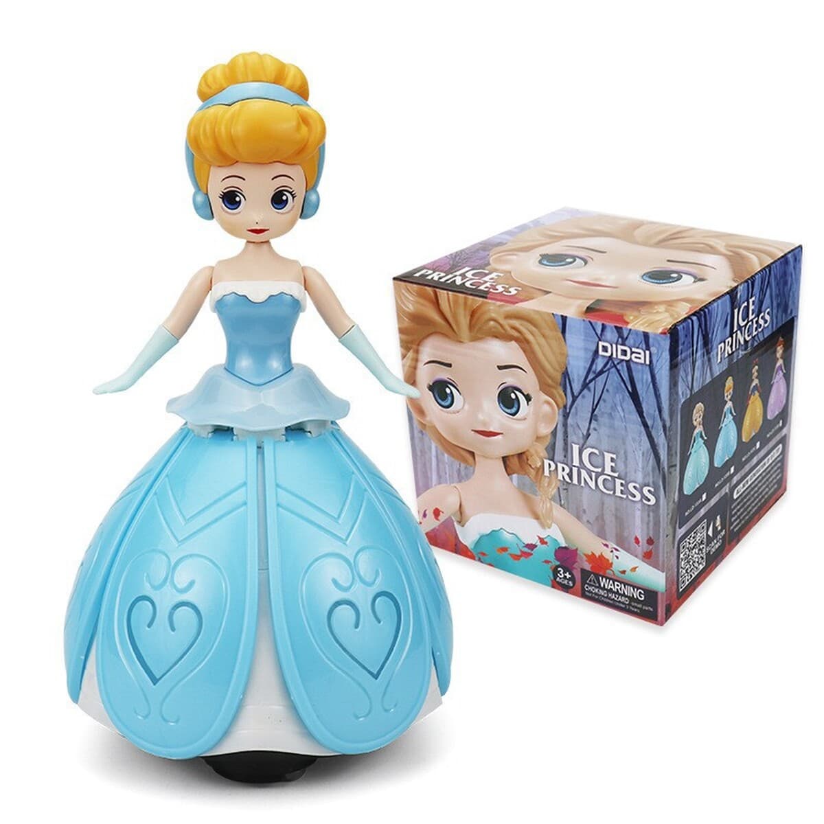 Встряхните звук того же вращения Танцующая кукла принцессы мечта легкая музыка Детские электрические игрушки трансграничные...