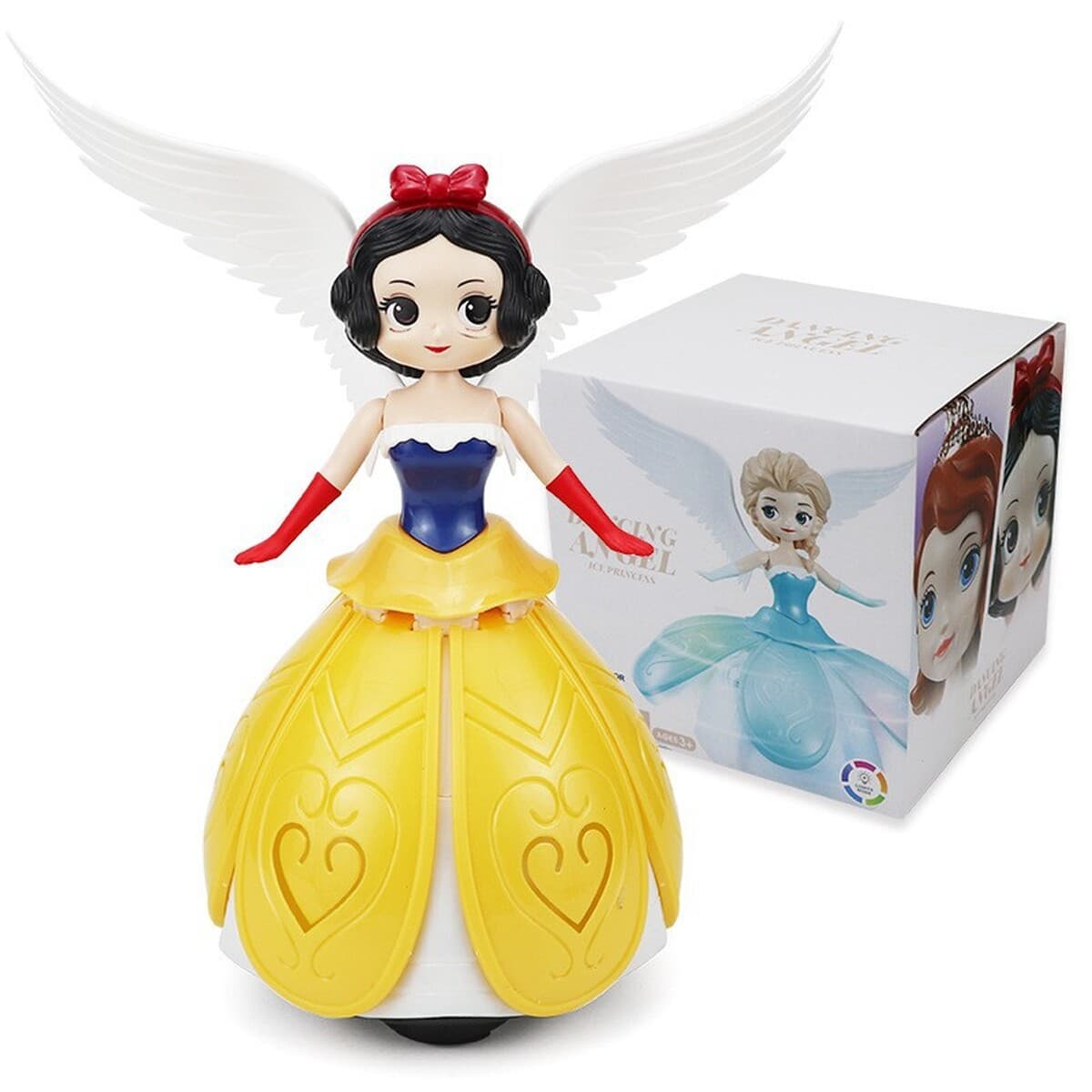 Встряхните звук того же вращения Танцующая кукла принцессы мечта легкая музыка Детские электрические игрушки трансграничные...