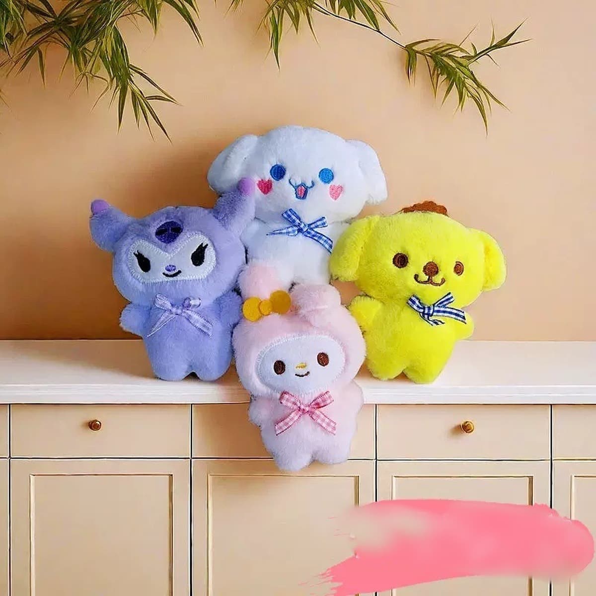 Симпатичная популярная плюшевая кукла coolomi 4-дюймовый клип Кукла оптом мультфильм Рио сумка кулон