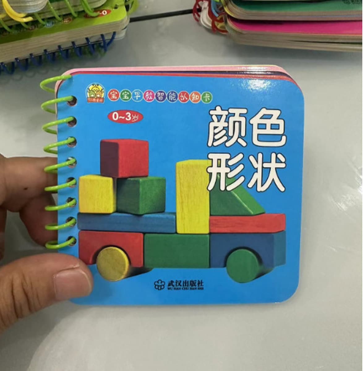 Развивающие карточки для малышей, износостойкая книжка-флипбук для детей 0-3-6 лет, распознавание изображений, распознавание...