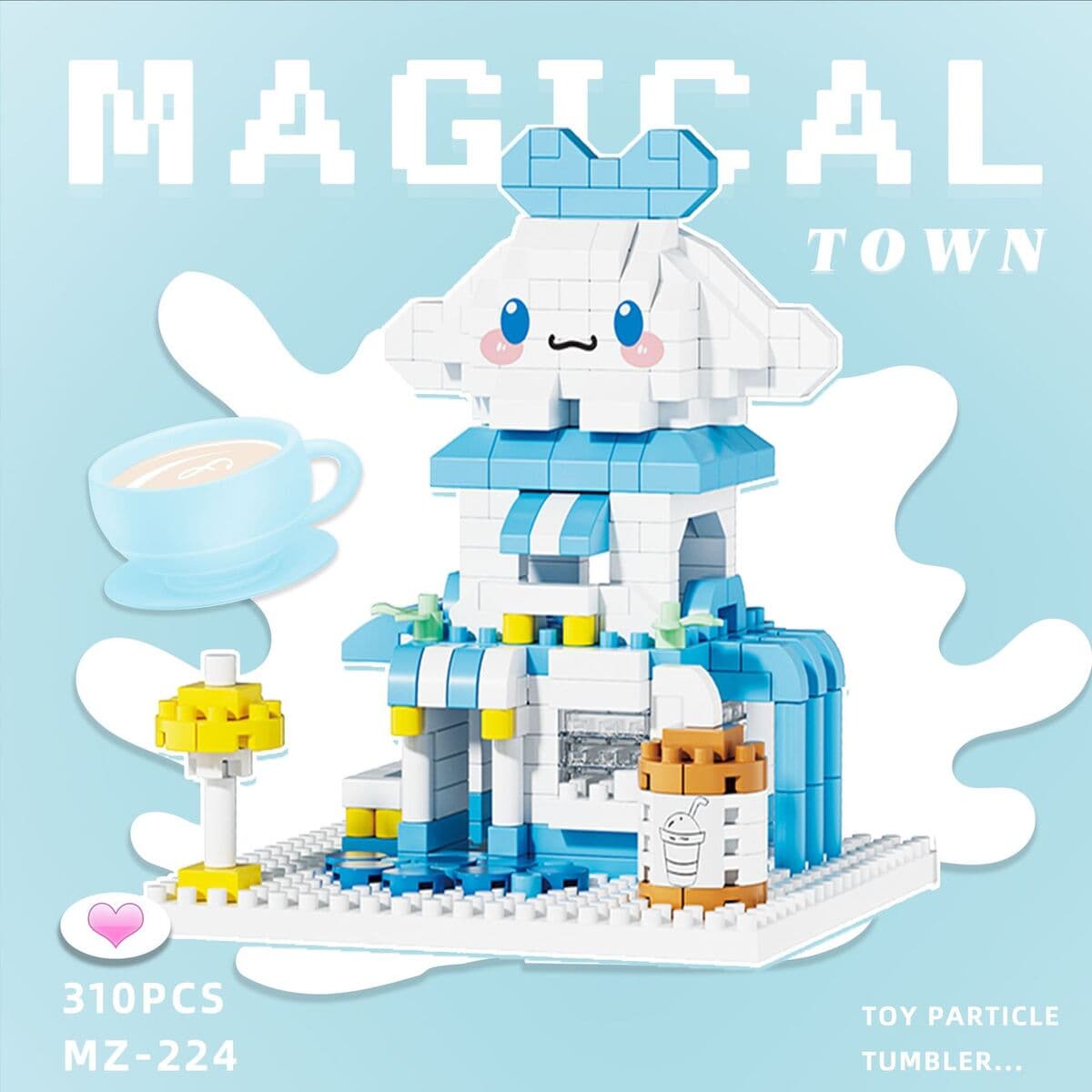 Маленькие частицы Street View строительные блоки, совместимые с LEGO City Архитектурная модель Детская головоломка,...