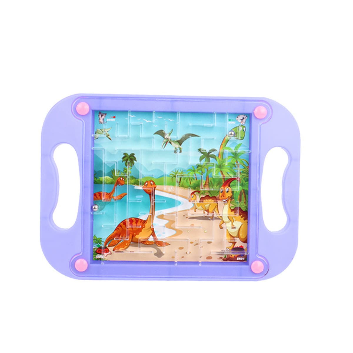 Балансировка бисера игровой доски для детей раннего образования головоломки пальмовой шарик тренировки концентрации...