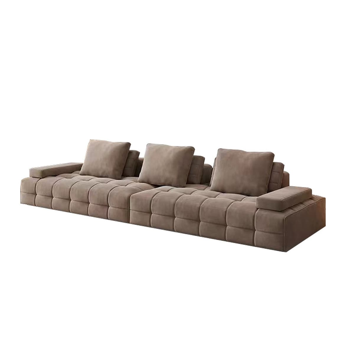 Оптовая продажа с фабрики за границей вакуумный компрессионный диван Лоуренс цельный безрамный диван с губчатыми песочными...