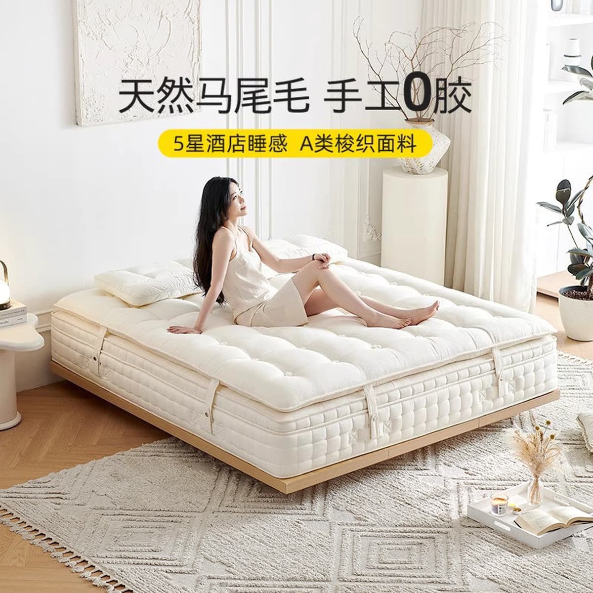 Матрас ручной работы для детской кроватки, шерстяной матрас с тафтингом Simmons Dream Soft, двухслойный мини-матрас с...