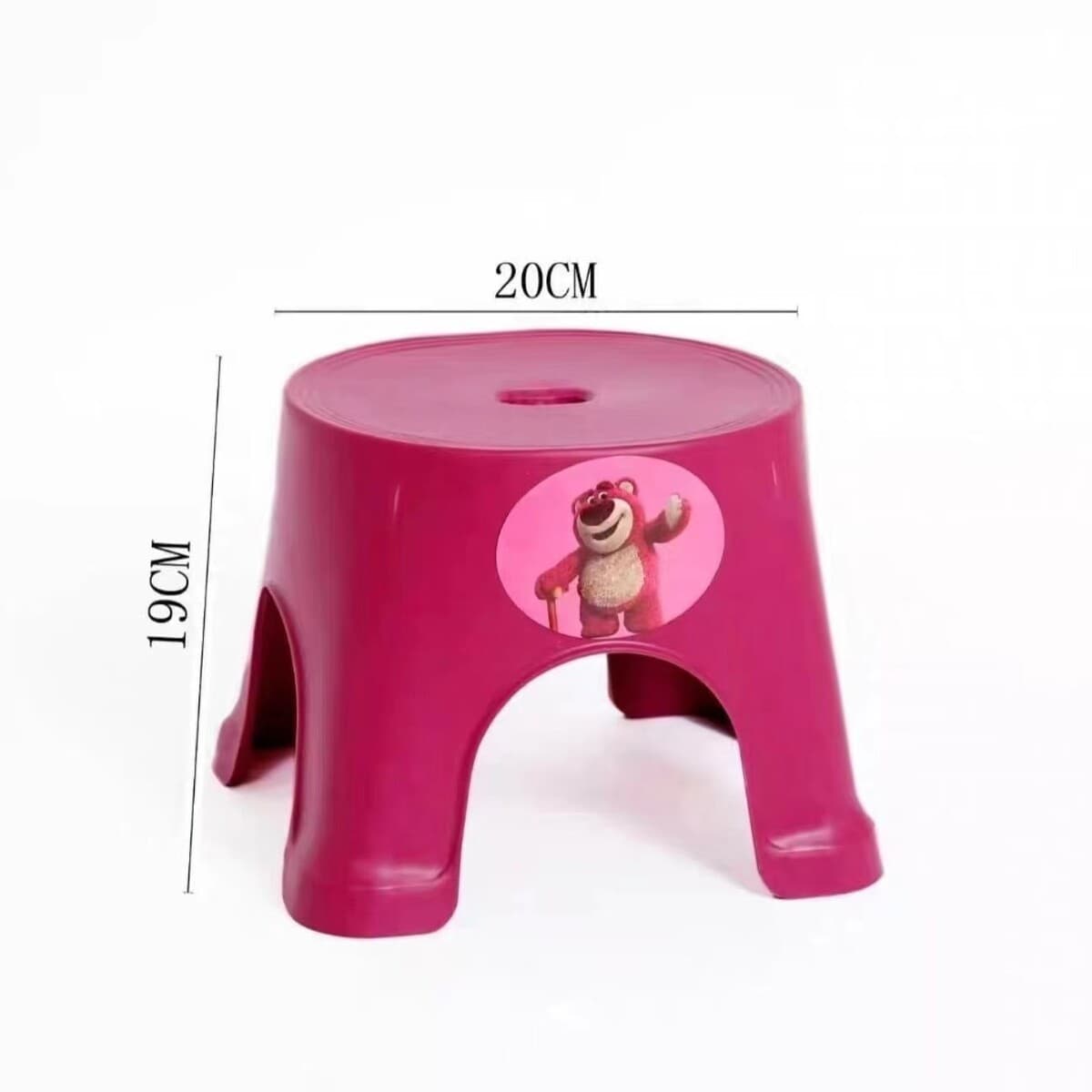 Фабрика оптовая мультфильм клубничный медведь домашняя гостиная спальня смена обуви табурет детская табуретка ванная комната...