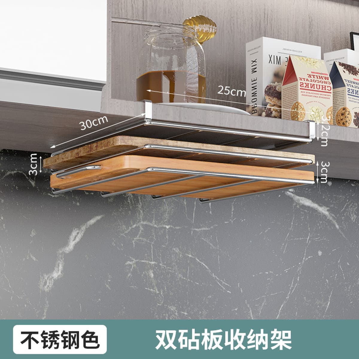 Нижний подвесной шкаф из нержавеющей стали для кухонного шкафа