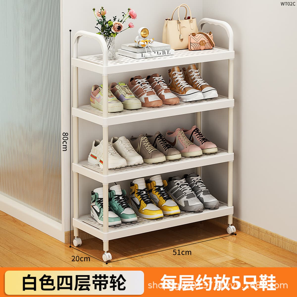 Новая стойка для обуви простой дверной проем многослойная сборка общежития