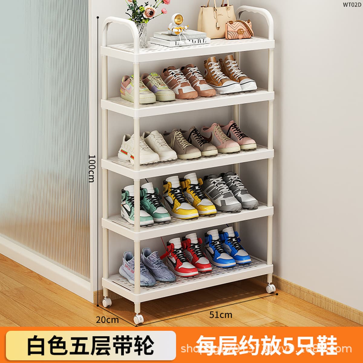 Новая стойка для обуви простой дверной проем многослойная сборка общежития