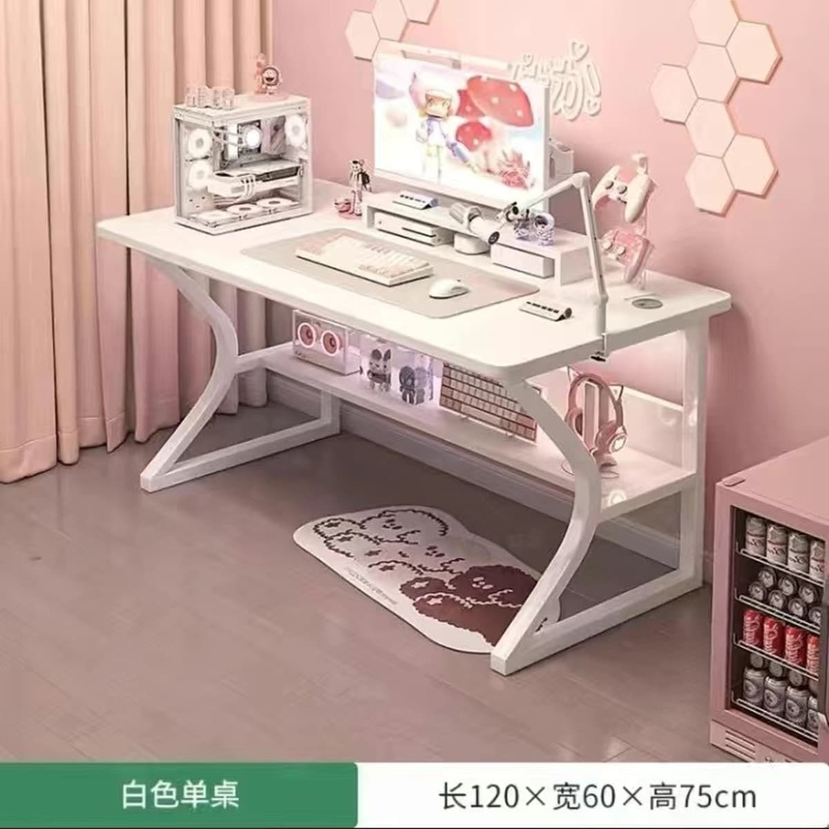 Компьютерный стол Настольный домашний E-спортивный стол и стул Спальня Простой стол Верстак Стол Студенческий учебный стол...