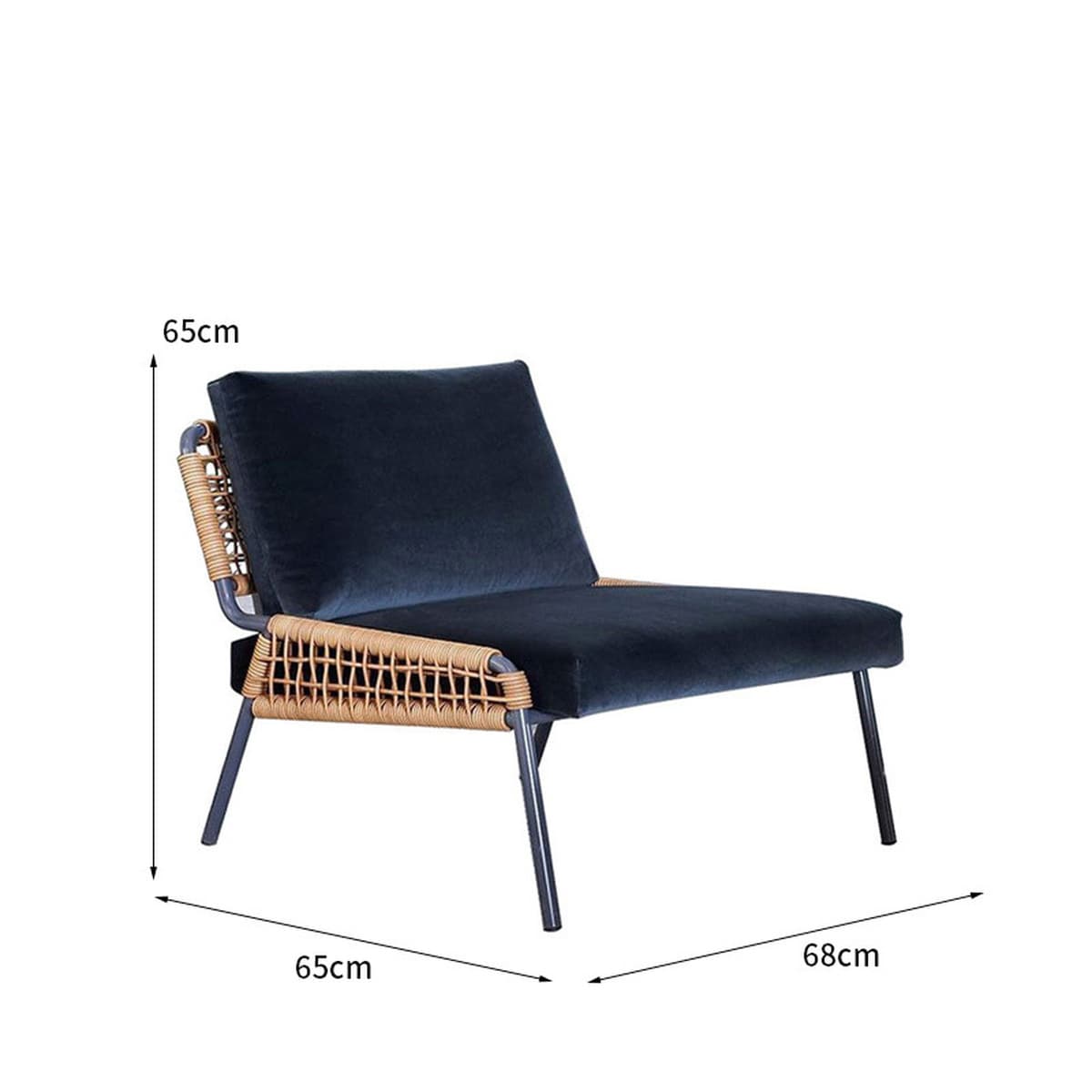 Уличный диван, мебель, двор, дом, сад, терраса, водонепроницаемый уличный балкон из ротанга, стол и стулья, диван Outdoo