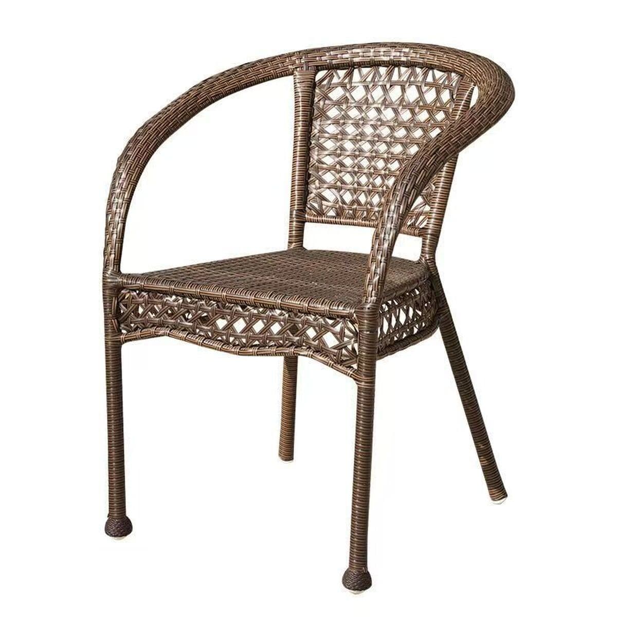 Комбинация чайного стола и стульев Открытый внутренний дворик Терраса Сад Открытый отдых Балкон Стул Водонепроницаемый стол