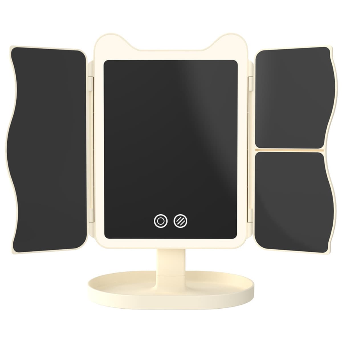 Светодиодное зеркало для макияжа с подсветкой настольное зеркало для макияжа Регулируемый съемный праздничный подарок на...