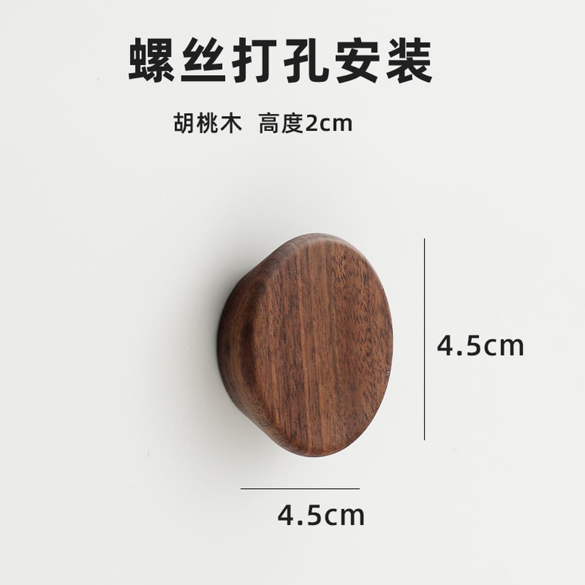 Деревянная ручка для детской комнаты с изображением Микки Мауса, милая мультяшная ручка для шкафа в виде медведя,...