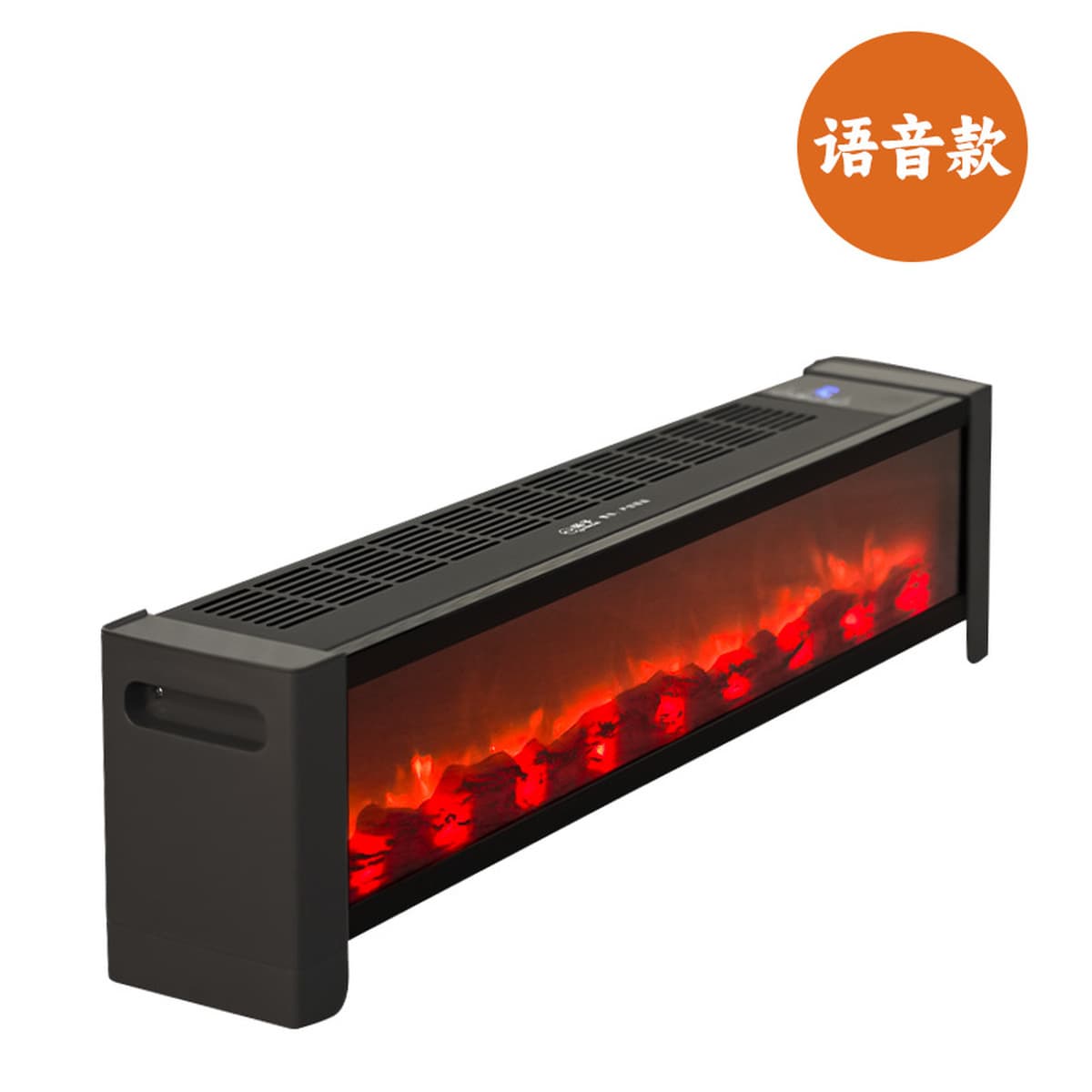Напольный электрический обогреватель с 3D-эффектом пламени, быстрое нагревание, энергосберегающий бытовой обогреватель,...