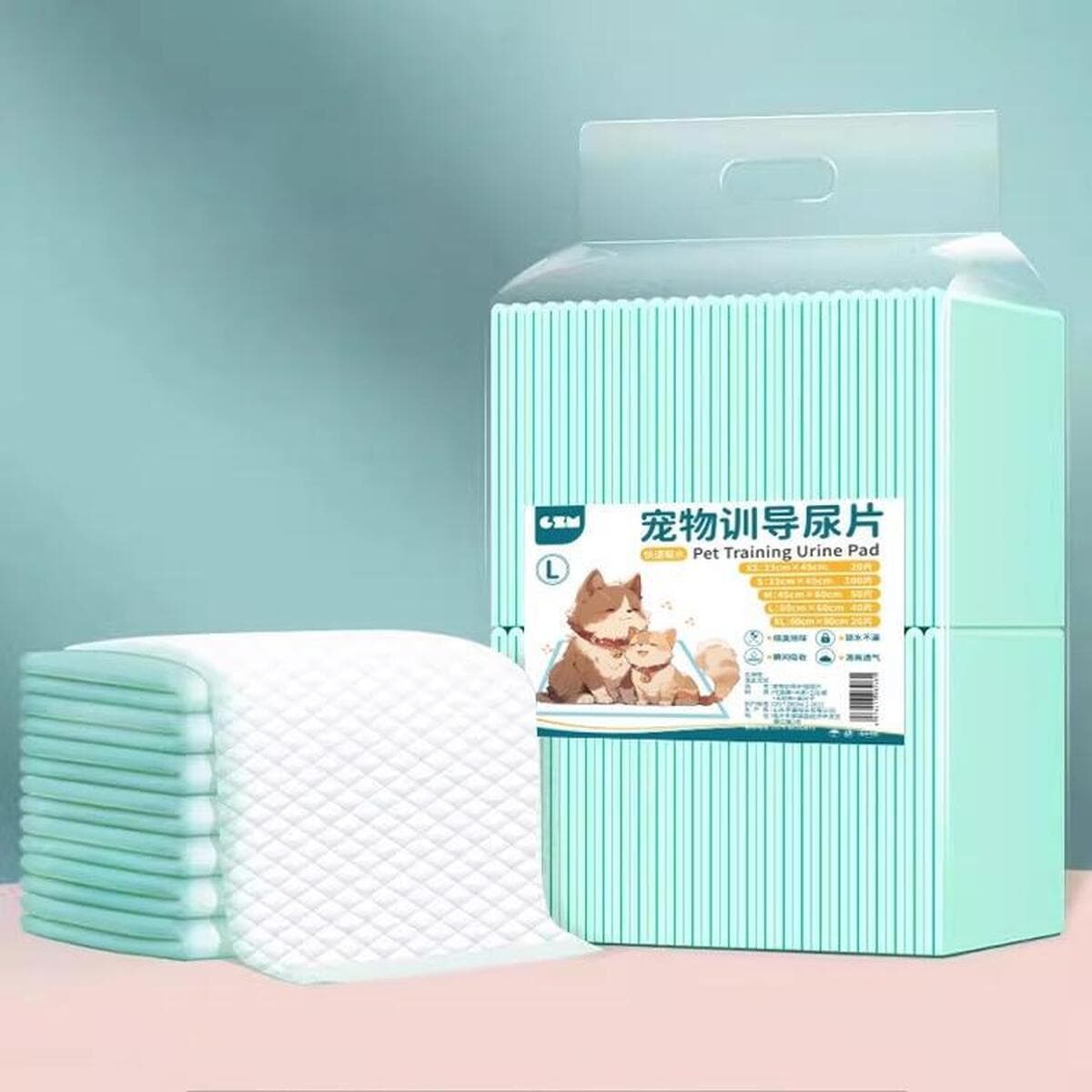 Собака подгузник подгузник для домашних животных Туалет дезодорирующий всасывающий коврик для мочи не влажный и утолщающий...