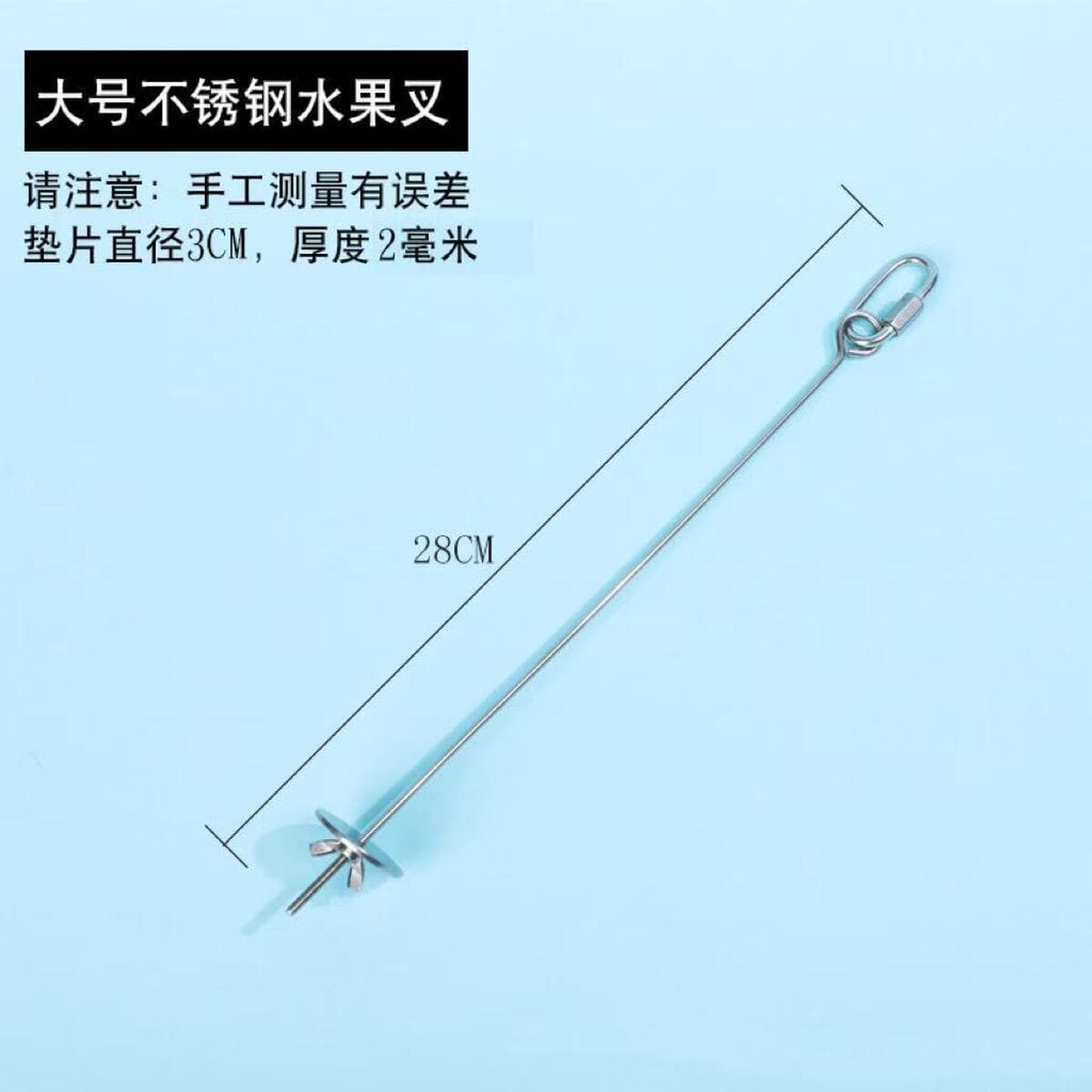 Вилка для фруктов из нержавеющей стали с попугаем, вилка для кукурузы и яблока, принадлежности для домашних животных,...