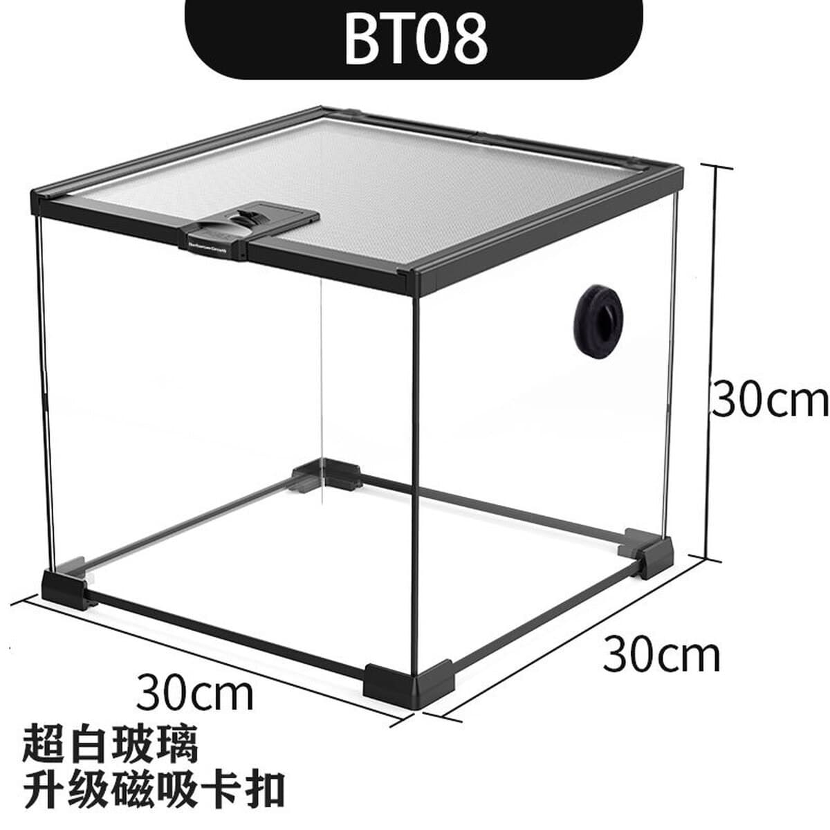 Jar Rainforest стеклянная коробка для кормления домашних животных ящик для лазания ящерица экологическая банка угловая...