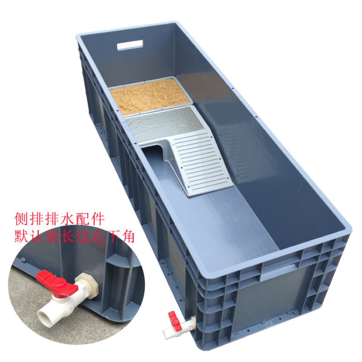 Черепаховый аквариум с сушильной стойкой Коробка черепаховая вилла