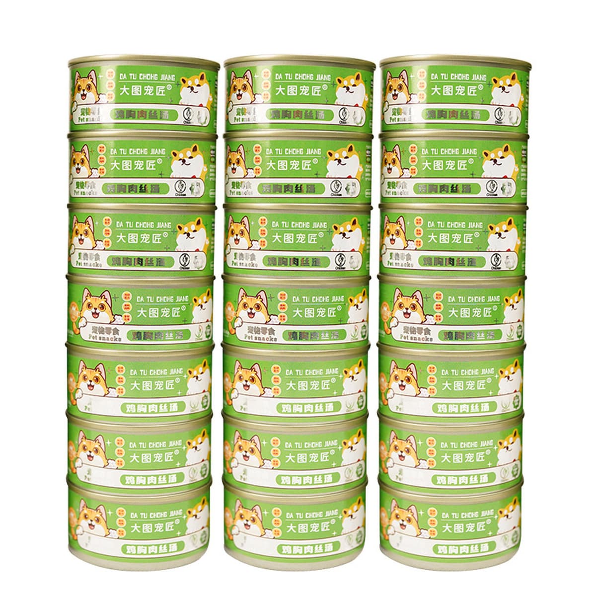 85 г Консервированная курица Измельченный суп для домашних кошек Собака Кошка Закуска Котенок Кошка Увлажняющий суповой...