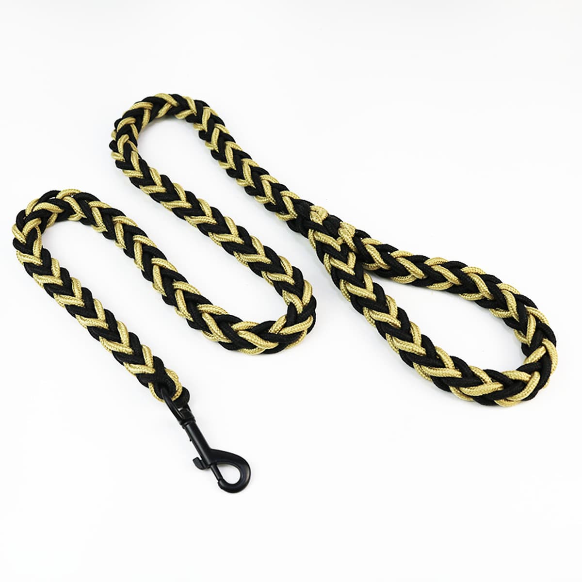 Одноместный плетеный восьмижильный поводок из веревки, золотой ретривер, большой и средний поводок для собак, поводок для...