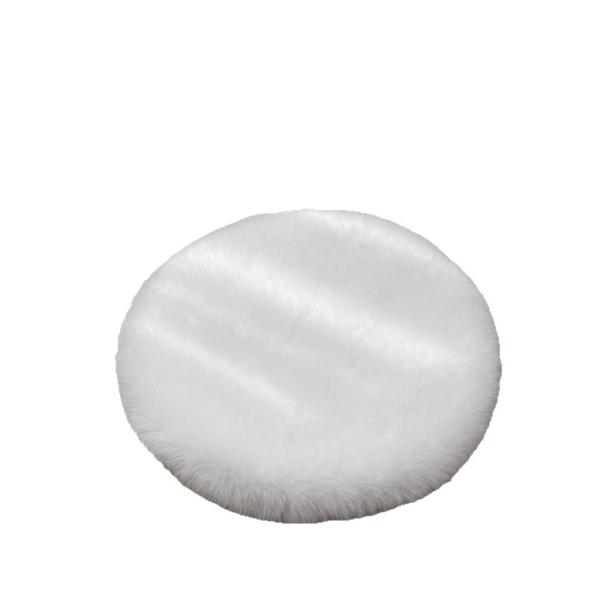 Круглый коврик для кошачьего гнезда, коврик из искусственного кроличьего меха, лежанка для питомца, спальный коврик, подушка...