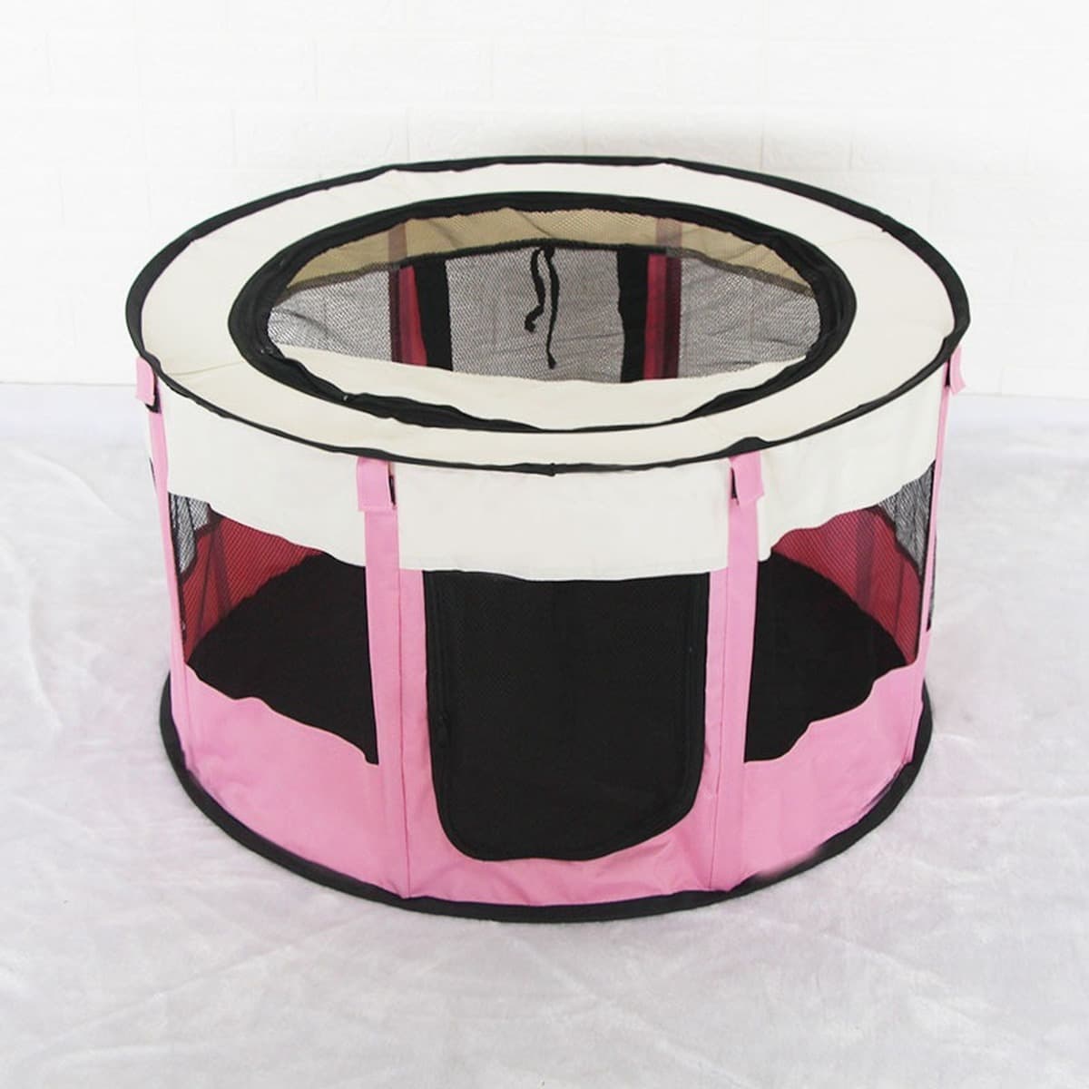 Складной, устойчивый к царапинам, изолированный большой вольер для кошек, кошачий домик, клетка для кошек, восьмиугольная...