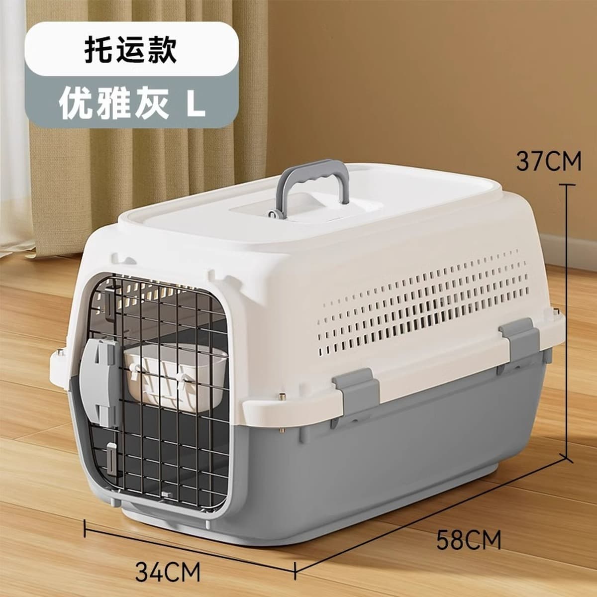 Cat Air Case Pet Consignment Исходящий Портативный Кошка Клетка Кошка Сумка Собака Транспортный Чехол Принадлежности