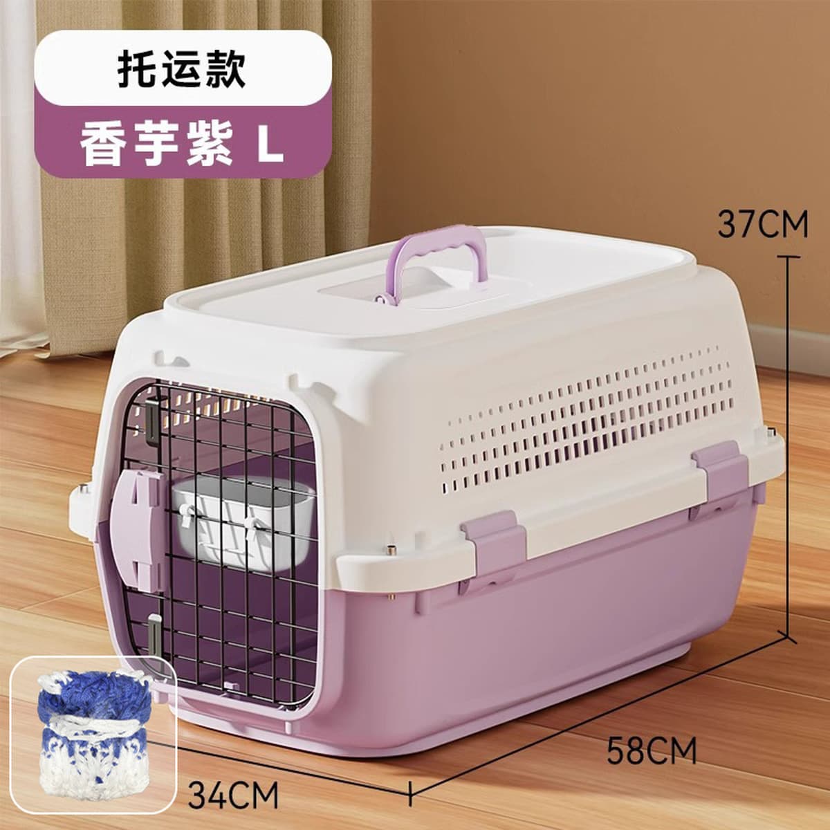 Cat Air Case Pet Consignment Исходящий Портативный Кошка Клетка Кошка Сумка Собака Транспортный Чехол Принадлежности