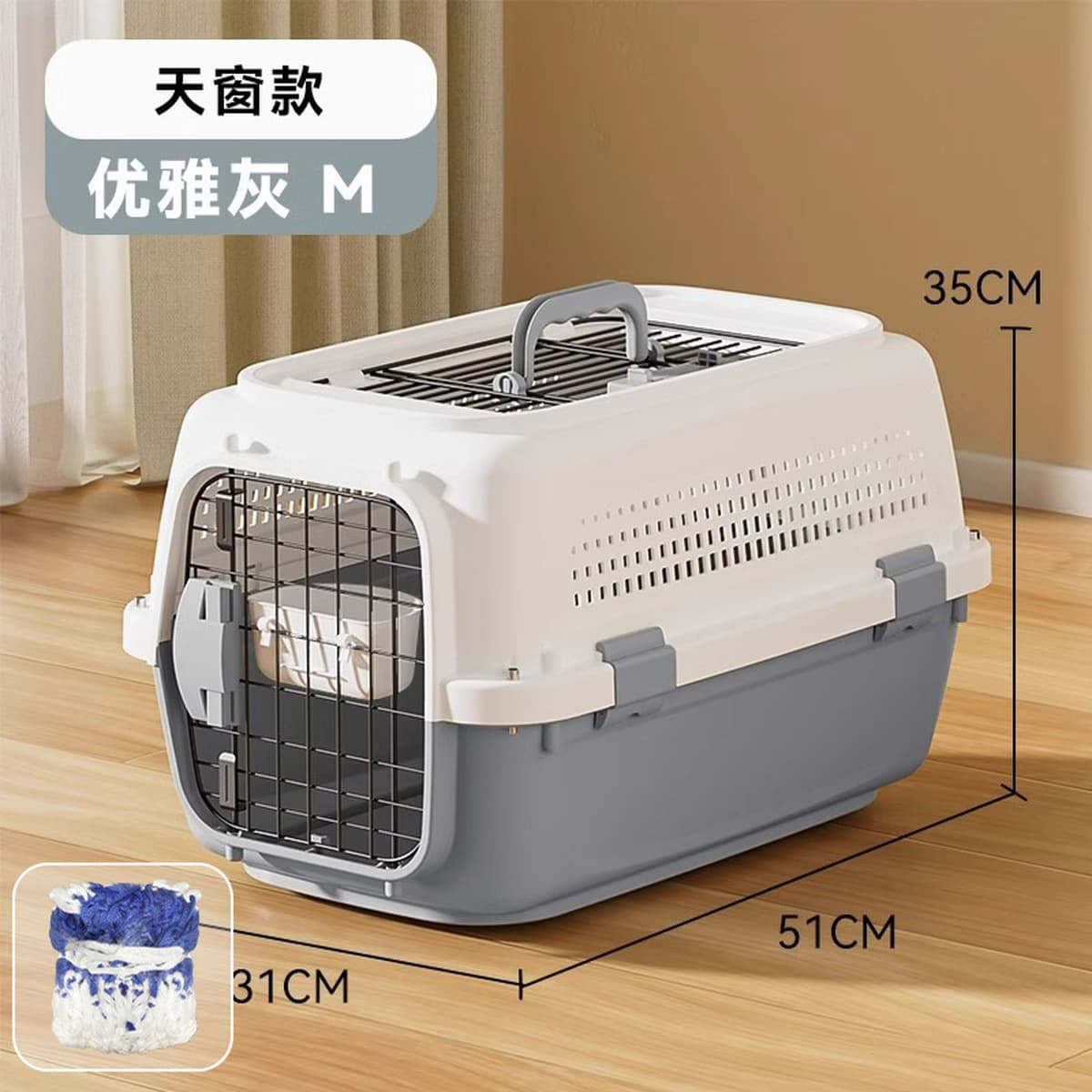 Cat Air Case Pet Consignment Исходящий Портативный Кошка Клетка Кошка Сумка Собака Транспортный Чехол Принадлежности