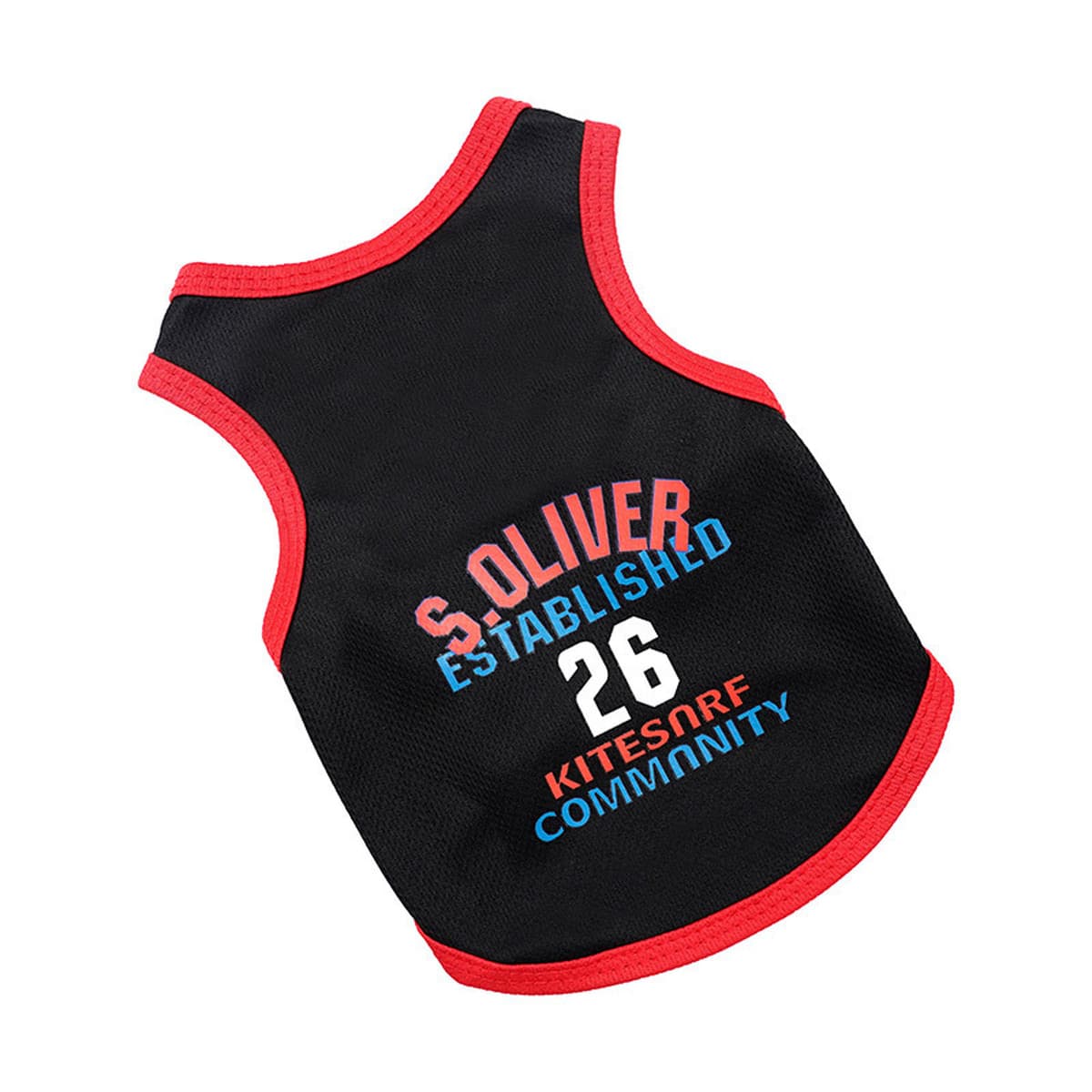 Новый летний баскетбольный жилет для домашних животных, сетчатая дышащая одежда для собак и кошек, товары для одежды Teddy...