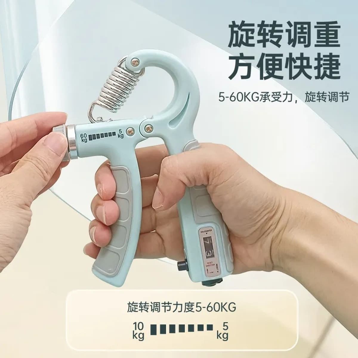 Бесплатная доставка подсчет рукоятки фитнес мужской руки силы профессиональный тренировочный устройство запястья...