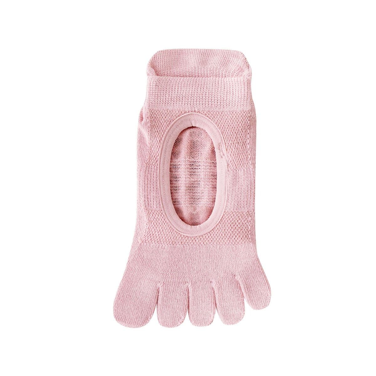 Нескользящие профессиональные женские летние носки для йоги, специальные носки для пилатеса, спортивные носки с разрезом на...