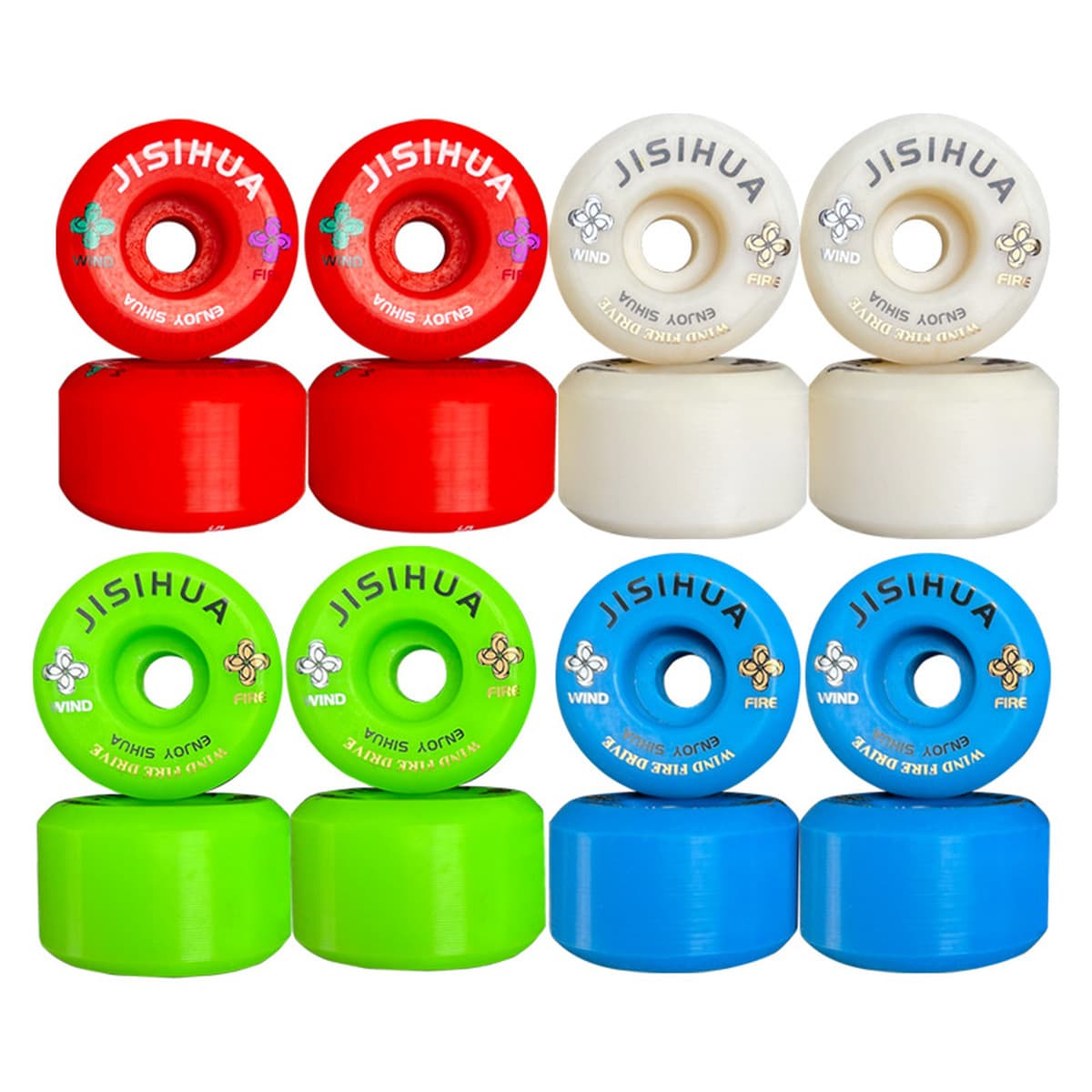 Многоцветный высокоэластичный 104A уличный стиль двойной кик-фишборд лонгборд самокат с PU колесами четырехколесный...