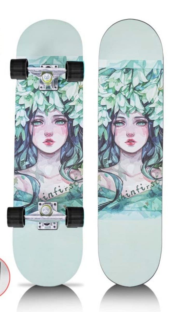 Скейтборд для начинающих, профессиональный, двойной наклон, для детей, подростков, взрослых, мальчиков и девочек,...