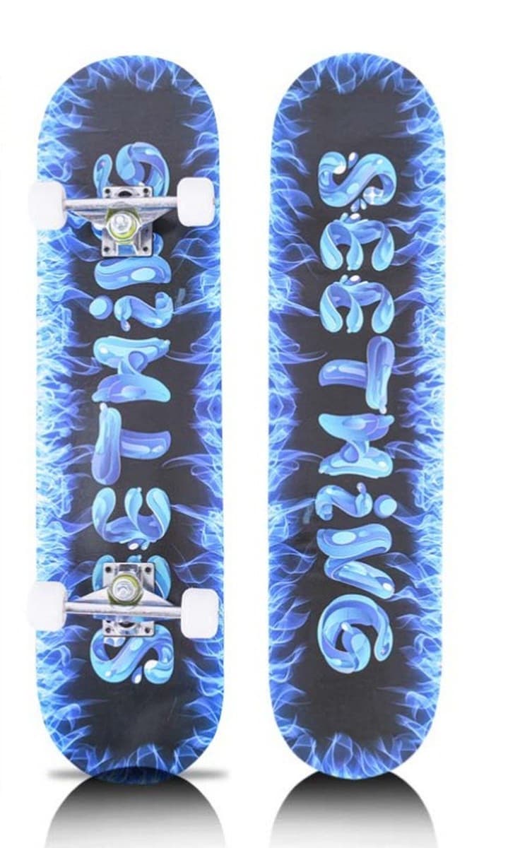 Скейтборд для начинающих, профессиональный, двойной наклон, для детей, подростков, взрослых, мальчиков и девочек,...