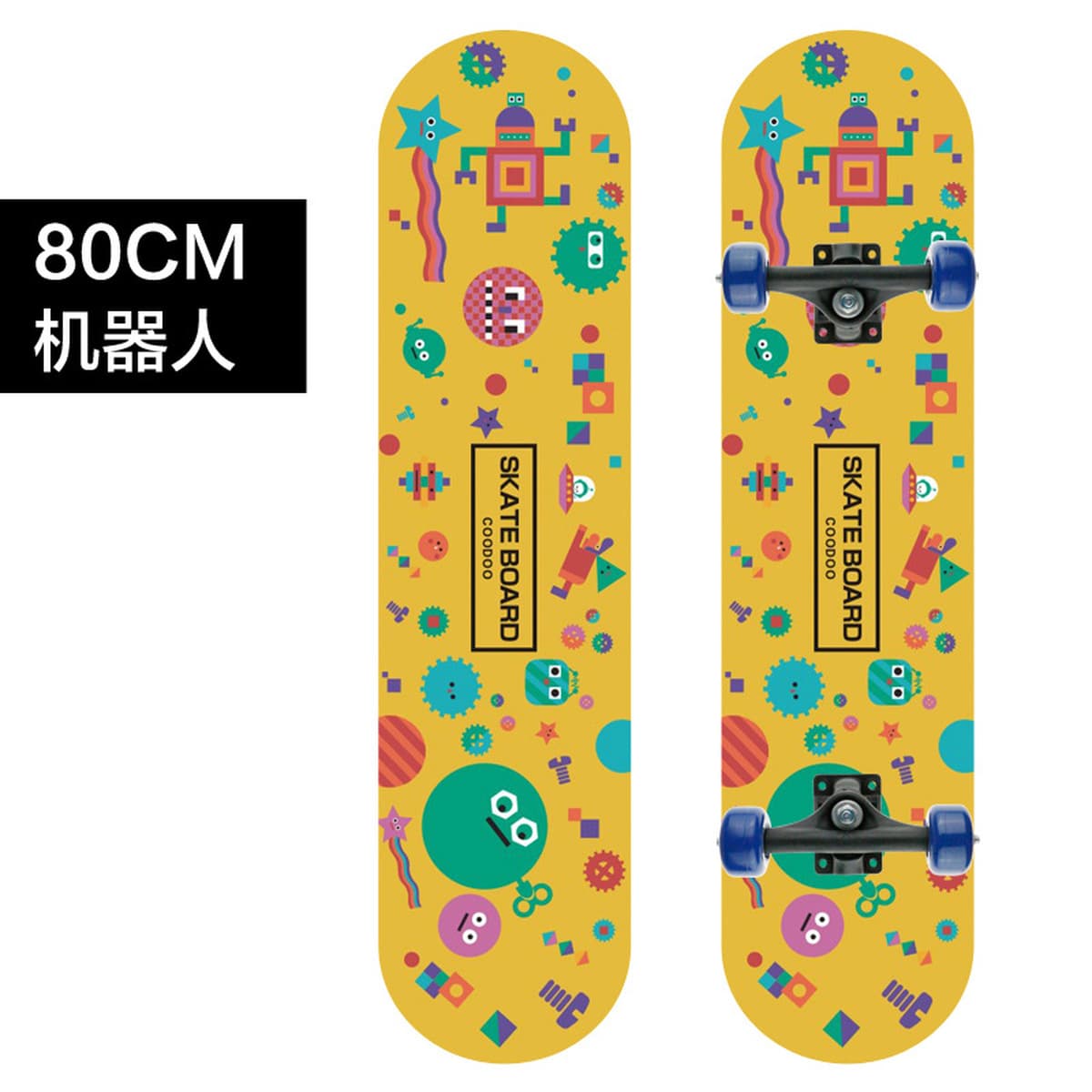 Детский четырехколесный самокат 3108 для начинающих, с мультяшным дизайном, двойной кикборд, 80 см, оптовая продажа от...