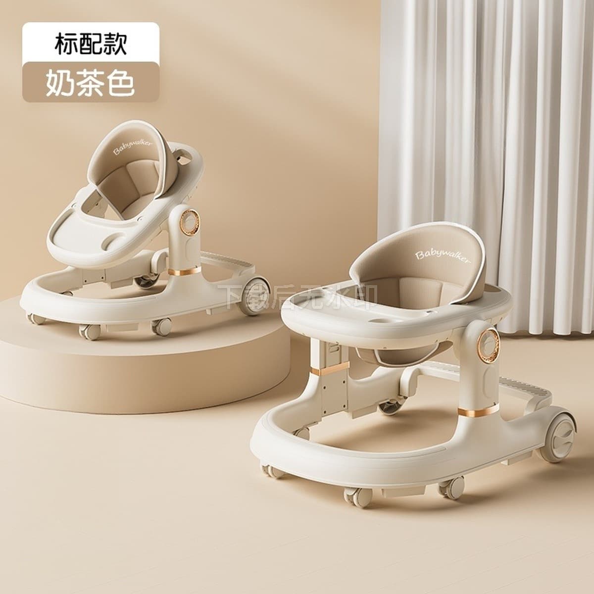 跨境婴儿学步车滑行宝宝多功能防侧翻可推月男女孩可坐可推儿童车