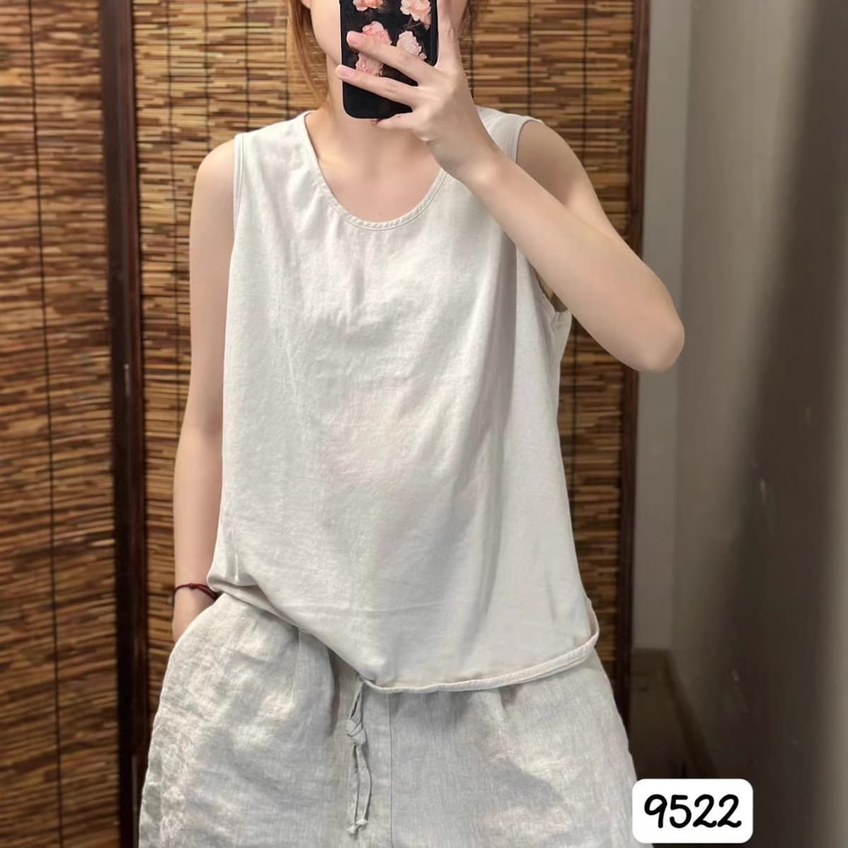 Популярный беговой жилет 2025, летний новый стиль, литературный стиль, пуловер с круглым вырезом, простая футболка,...