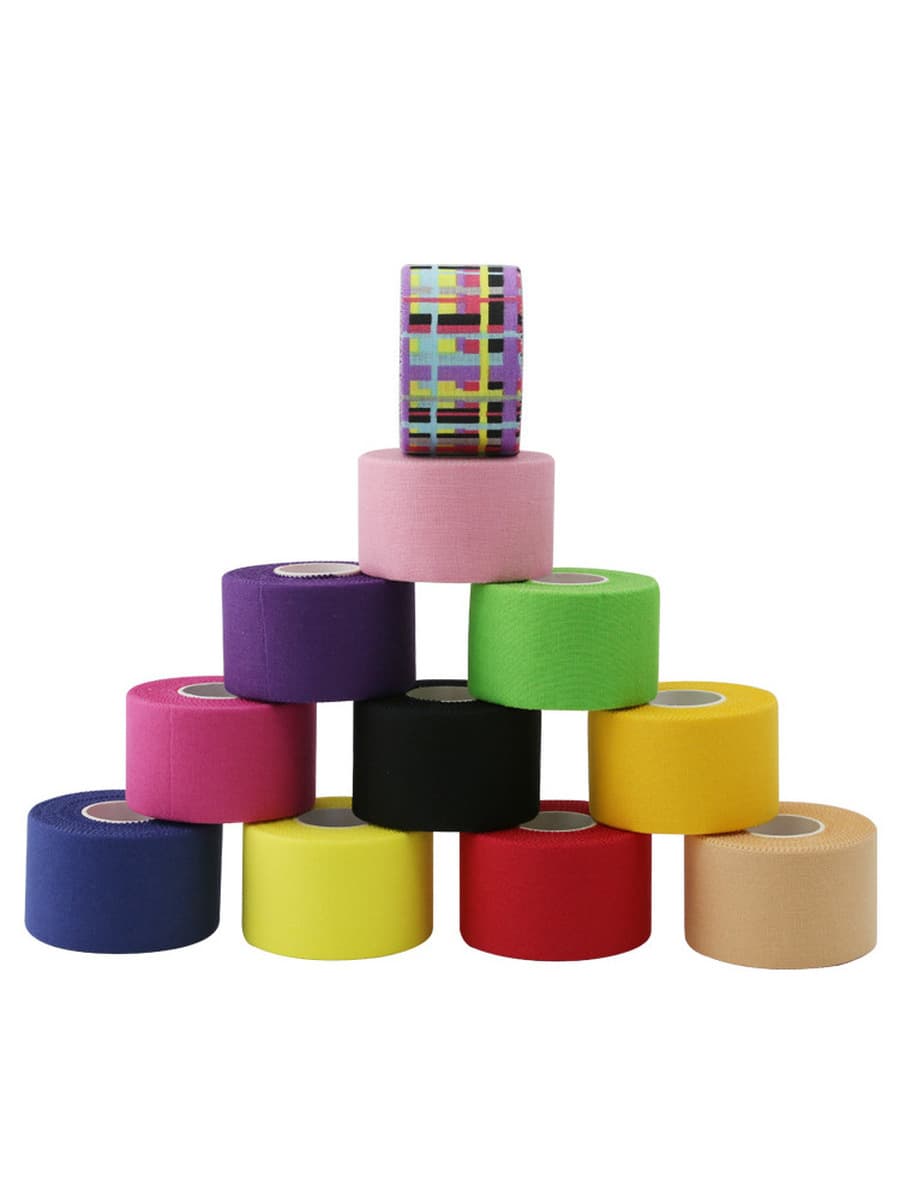 Спортивная лента для защиты пальцев, белая нашивка, край зуба, хлопковая лента для защиты лодыжки, фиксированная лента,...