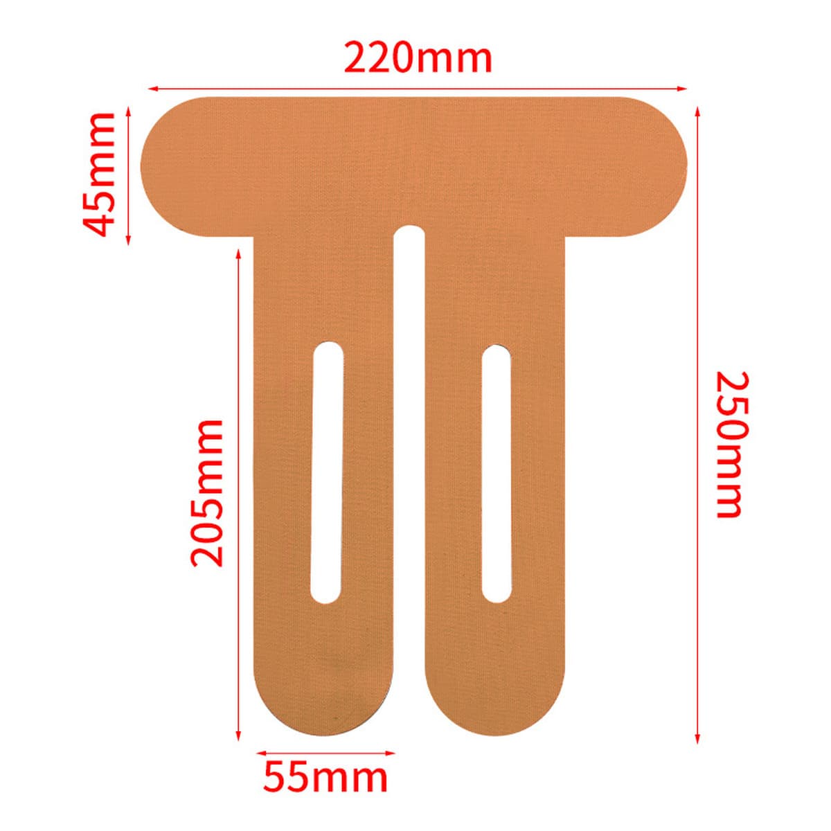 Пластырь для мышц колена, предварительно нарезанный, для марафона, бега, спорта, защитный эластичный бандаж, пластырь для...