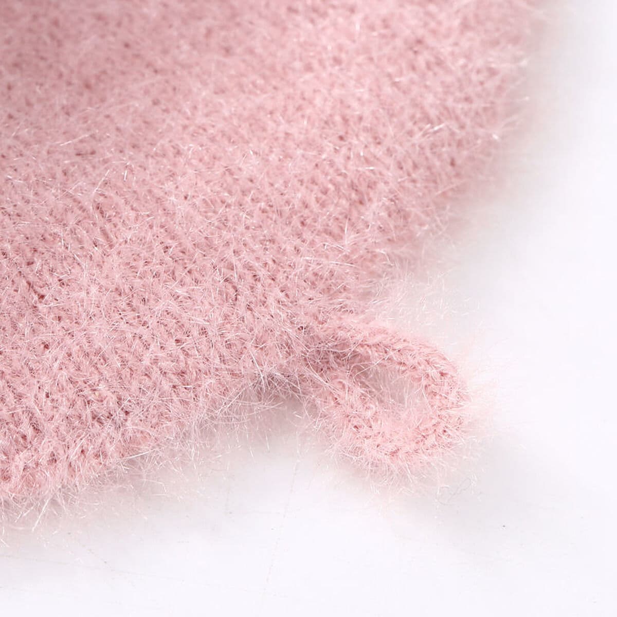 Новые зимние плюшевые полуперчатки с откидной крышкой, теплые, утолщенные, из искусственного меха норки, вязаные, для...