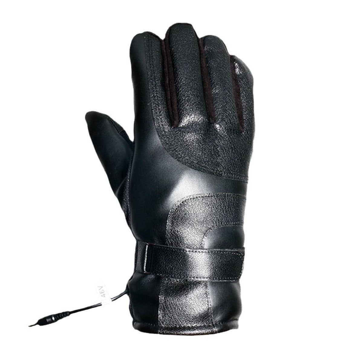 Нагревательные перчатки зимний электрический электрический автомобиль USB мотоцикл трансграничная кожа теплый мужчина езда с...