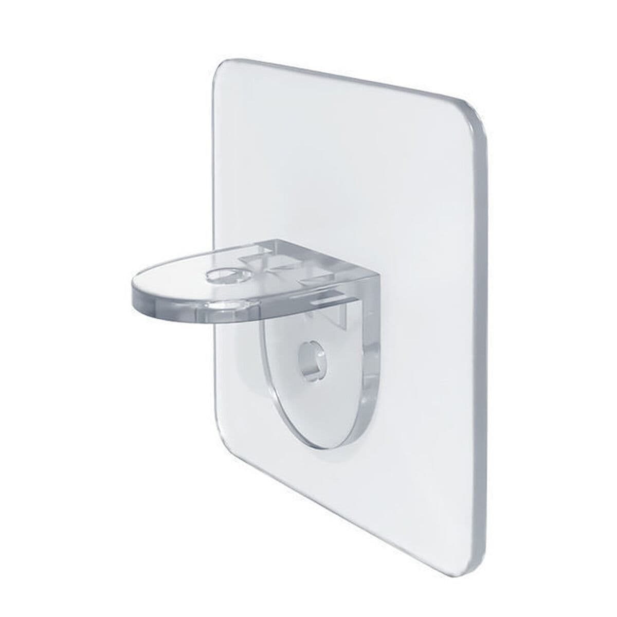 Держатель перегородки без перфорации Ламинарный держатель Шкаф для шкафа Без гвоздей Клейкая опорная полка для подшипников...