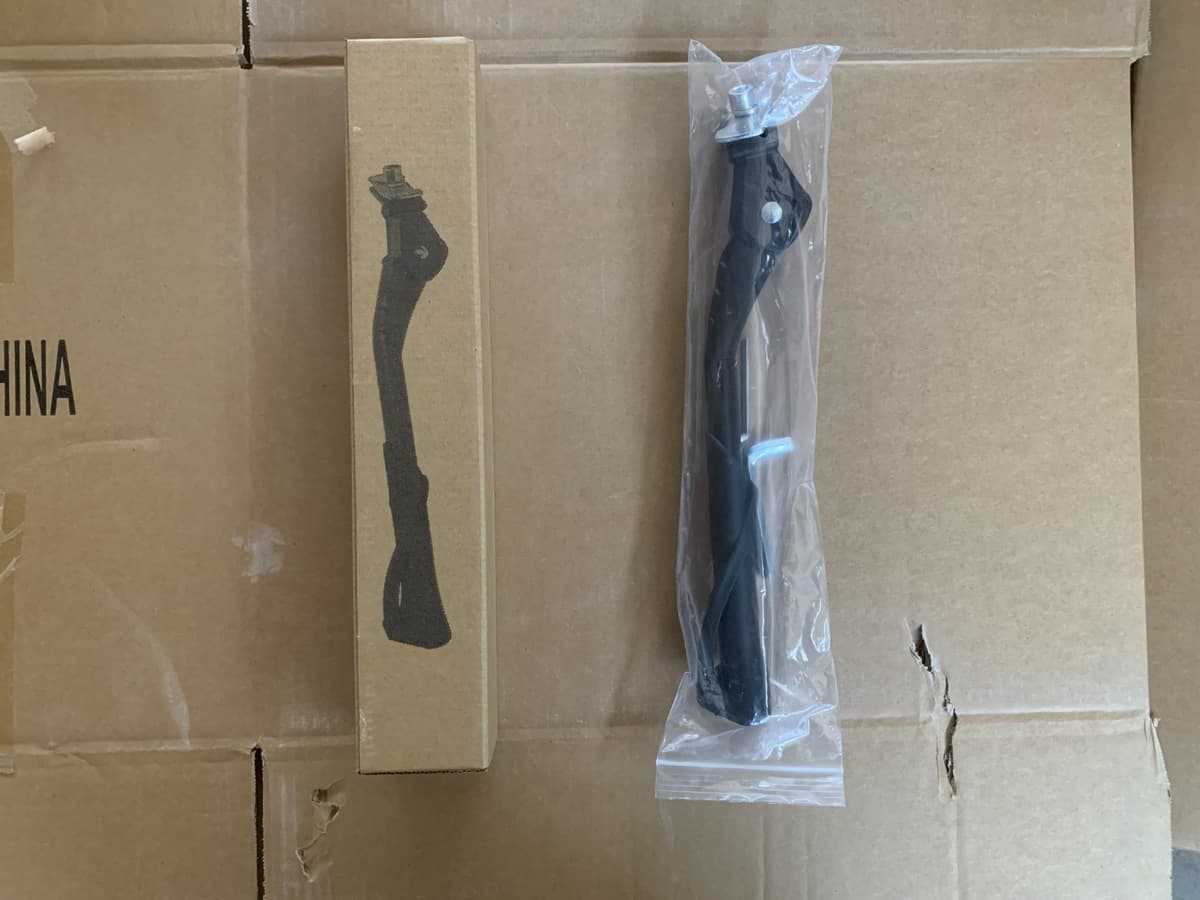 Поддержка велосипеда Горный дорожный велосипед Алюминиевый сплав Боковая опора для ног Регулируемая Опора с двойным...