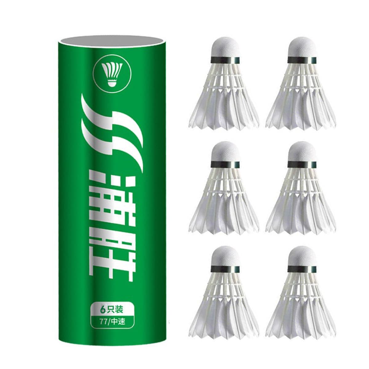 Набор ракеток для бадминтона Pu Sheng (3 или 6 штук), двойная пробка, для развлечений и тренировок, онлайн-хит продаж,...