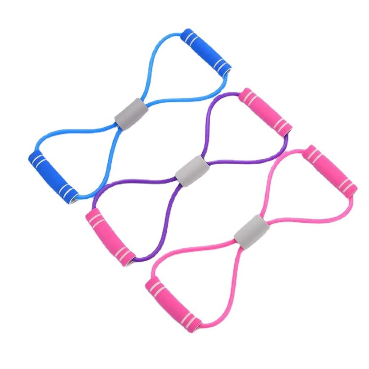 8-символьный съемник, веревка для йоги, домашнее оборудование для фитнеса, восьмимимвольный Съемник TPE, красивый задний...