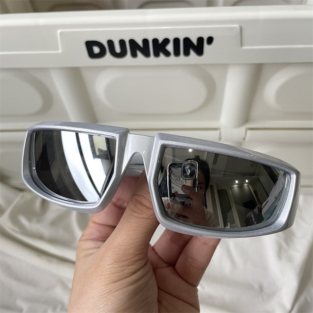 Велоспорт на открытом воздухе Металлические ртутные солнцезащитные очки высокого уровня