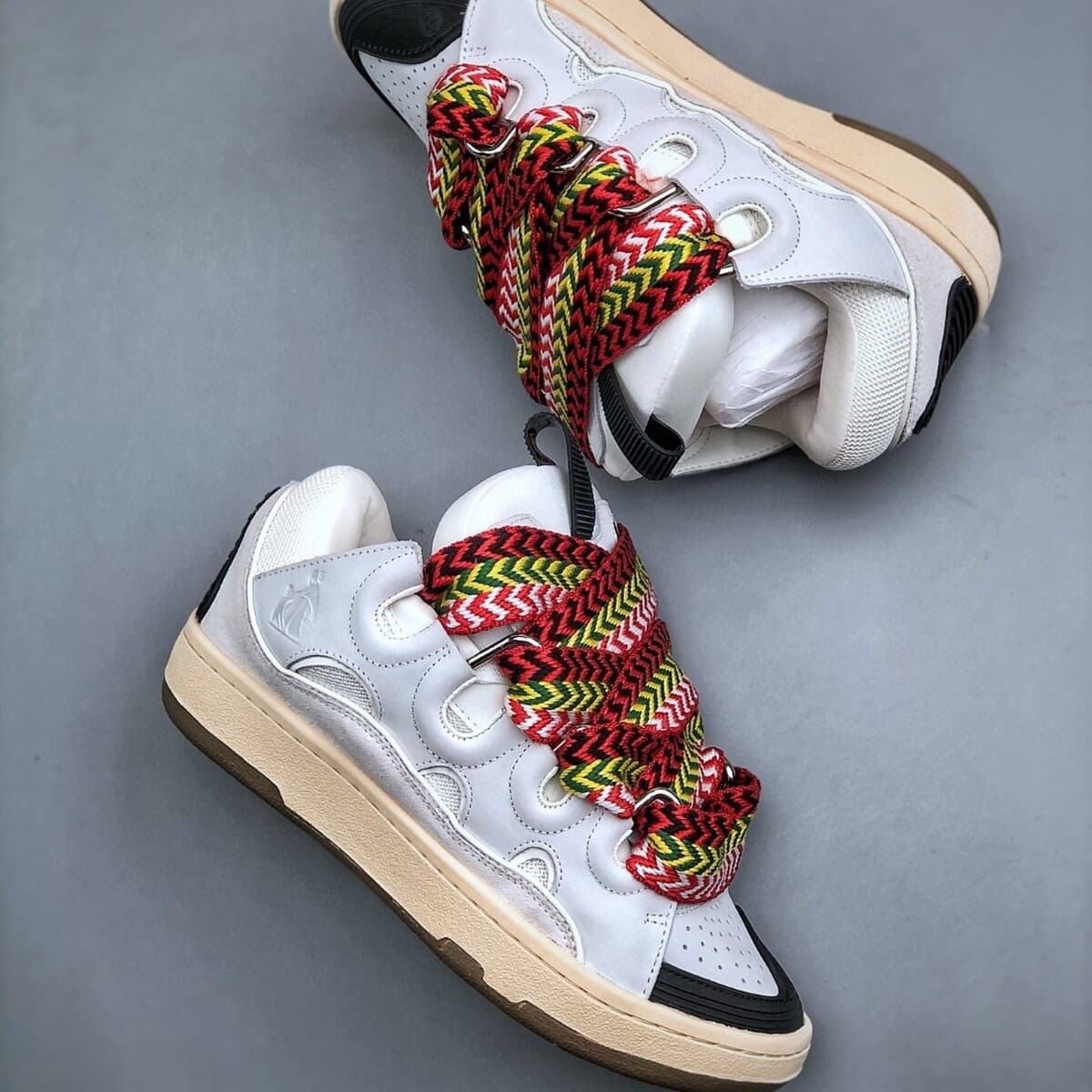 Внешняя торговля, трансграничная подиумная кожаная повседневная обувь Lanvin, модная спортивная обувь CURB, мужские и...