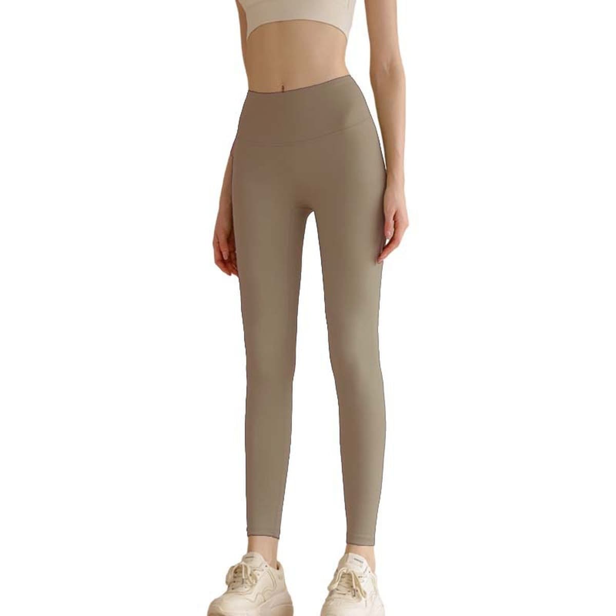 Спортивные женские штаны для йоги с высокой талией Быстросохнущие узкие брюки Брюки для бедер и персика Одежда для йоги...