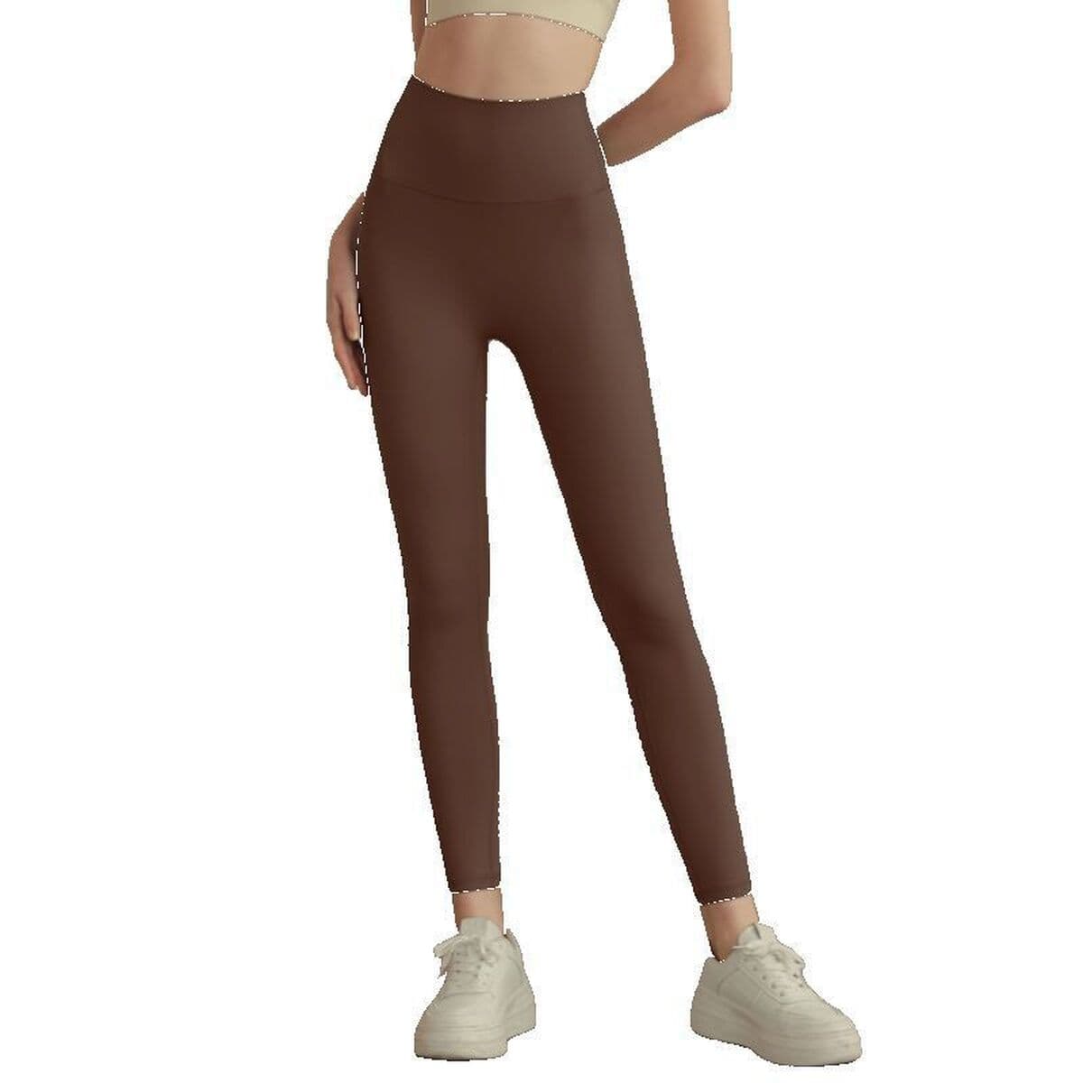 Спортивные женские штаны для йоги с высокой талией Быстросохнущие узкие брюки Брюки для бедер и персика Одежда для йоги...